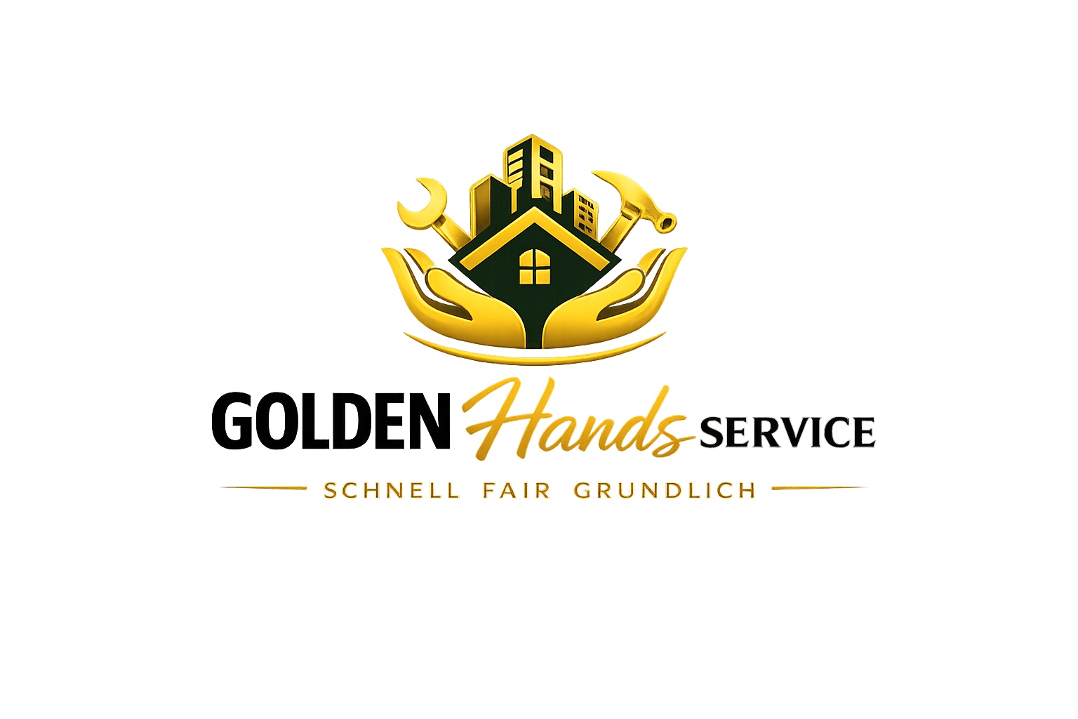 Golden Hands Service Logo